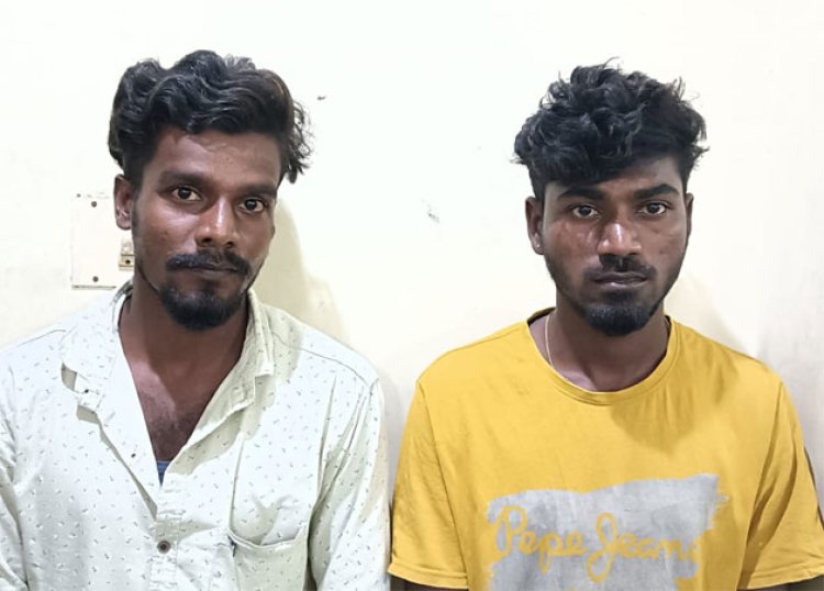 தூத்துக்குடி: தாளமுத்துநகர் அருகே கஞ்சா வழக்கில் 2 வாலிபர்கள் கைது: பைக் பறிமுதல்!