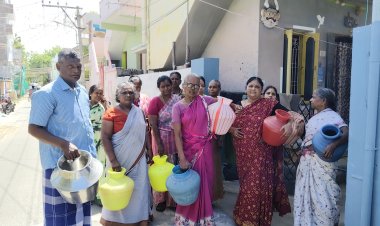 தூத்துக்குடி மாநகராட்சி பகுதிகளில் தண்ணீர் விநியோகம் தடை – பொதுமக்கள் அவதி; உடனடி நடவடிக்கை எடுக்க சிபிஎம் கோரிக்கை..!