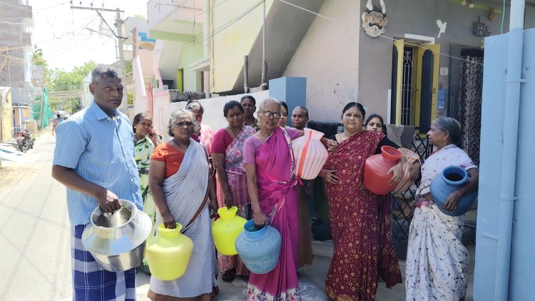தூத்துக்குடி மாநகராட்சி பகுதிகளில் தண்ணீர் விநியோகம் தடை – பொதுமக்கள் அவதி; உடனடி நடவடிக்கை எடுக்க சிபிஎம் கோரிக்கை..!
