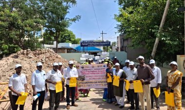 பிளாஸ்டிக் ஒழிப்பு மற்றும் மஞ்சப்பை பயன்படுத்துவது தொடர்பாக பொதுமக்களிடம் விழிப்புணர்வு பேரணி!