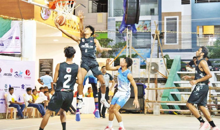 தூத்துக்குடியில் அகில இந்திய கூடைப்பந்து போட்டி: சென்னை அணிகள் வெற்றி