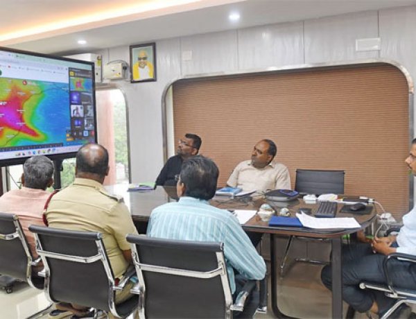 டித்வா புயல் முன்னேற்பாடு நடவடிக்கைகள்: முதல்வர் மு.க.ஸ்டாலின் ஆட்சியருடன் காணொளி காட்சி மூலம் ஆய்வு..!