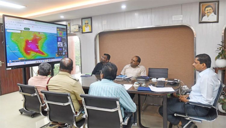 டித்வா புயல் முன்னேற்பாடு நடவடிக்கைகள்: முதல்வர் மு.க.ஸ்டாலின் ஆட்சியருடன் காணொளி காட்சி மூலம் ஆய்வு..!