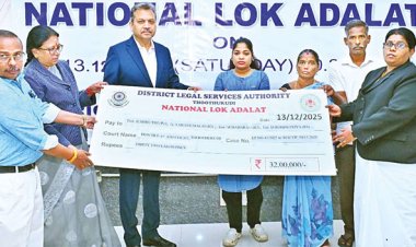 தூத்துக்குடி மாவட்டத்தில் தேசிய மக்கள் நீதிமன்றம்: ஒரே நாளில் 3,686 வழக்குகளுக்கு தீர்வு!!