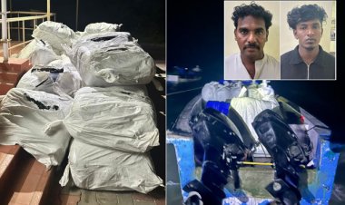 இலங்கைக்கு கடத்த முயன்ற ரூ.50 லட்சம் பீடி இலைகள், படகுடன் பறிமுதல் - 2பேர் கைது!