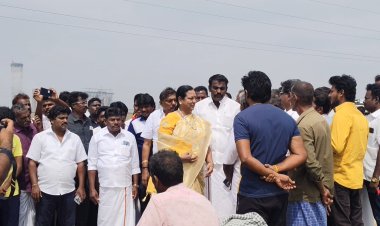 உப்பள தொழிலாளர்கள் வாழ்வாதாரம் கேள்விக்குறி – ஸ்டெர்லைட் ஆலை போல் சூழ்நிலை உருவாகும் என பிரேமலதா விஜயகாந்த் எச்சரிக்கை..!