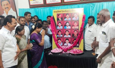 தூத்துக்குடியில் மொழிப்போர் தியாகிகள் தினம் : அமைச்சர் கீதாஜீவன் மரியாதை!