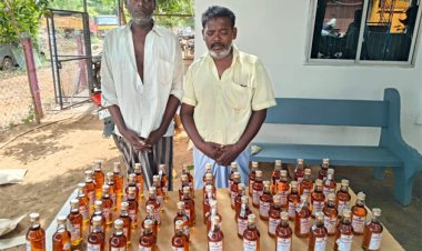 குடியரசு தினத்தன்று குரும்பூரில் சட்டவிரோத மது விற்பனை – 2 பேர் கைது, 56 பாட்டில்கள் பறிமுதல்