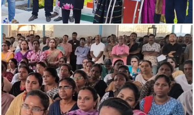 வாரத்தில் ஐந்து நாள் வேலை அமல்படுத்த கோரி தூத்துக்குடியில் வங்கி ஊழியர்கள் வேலைநிறுத்தம் – கனரா வங்கி முன்பு 300க்கும் மேற்பட்டோர் ஆர்ப்பாட்டம்