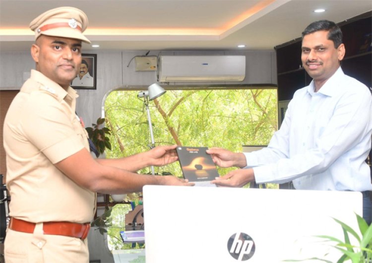 தூத்துக்குடி மாவட்ட எஸ்.பி.,யாக சிலம்பரசன் பொறுப்பேற்பு - ஆட்சியருடன் சந்திப்பு!