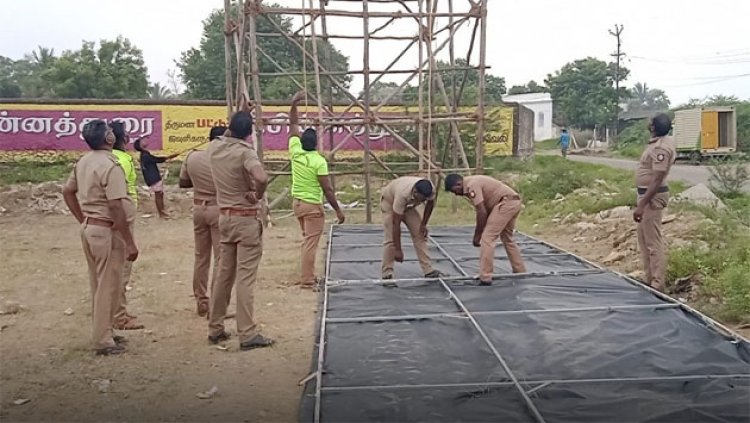 சாத்தான்குளத்தில் ஜனநாயகன் படத்தின் 70அடி உயர பேனர் அகற்றம் : தவெக நிர்வாகி மீது வழக்கு..!