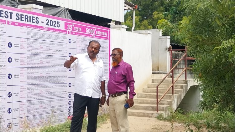 40 ஆண்டுகளாக ஆக்கிரமிக்கப்பட்ட பல கோடி நிலம் மீட்பு – எட்டையாபுரம் ரோடு முதல் மேலூர் ரயில்வே நிலையம் வரை புதிய சாலை | மேயர் ஜெகன் பெரியசாமி திடீர் ஆய்வு