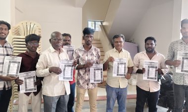 தூத்துக்குடியில் இந்திய அரசியலமைப்பு முகவுரை துண்டு பிரசுரமாக வழங்கிய தமிழ்நாடு முற்போக்கு எழுத்தாளர் கலைஞர்கள் சங்கம்