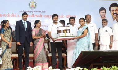 தூத்துக்குடியில் ரூ.110.66 கோடி நலத்திட்ட உதவிகள் : துணை முதல்வர் உதயநிதி ஸ்டாலின் வழங்கினார்