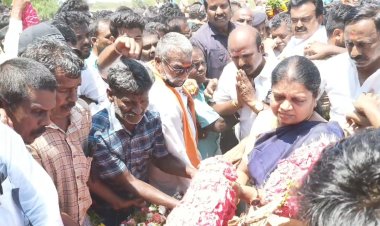 விளாத்திகுளம் அருகே கொலை செய்யப்பட்ட 12 ஆம் வகுப்பு பள்ளி மாணவியின் உடல் தகனம்..!