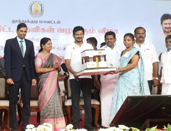 தூத்துக்குடியில் ரூ.110.66 கோடி நலத்திட்ட உதவிகள் : துணை முதல்வர் உதயநிதி ஸ்டாலின் வழங்கினார்