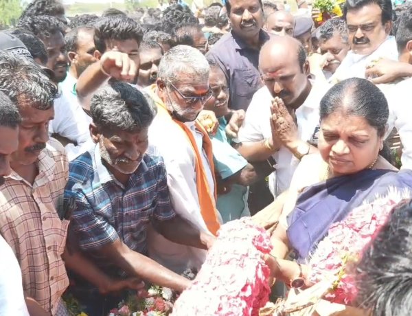 விளாத்திகுளம் அருகே கொலை செய்யப்பட்ட 12 ஆம் வகுப்பு பள்ளி மாணவியின் உடல் தகனம்..!