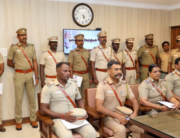 தூத்துக்குடி சிறுமி கொலை வழக்கு: 25 போலீசாருக்கு சான்றிதழ் – டிஐஜி சரவணன் பாராட்டு