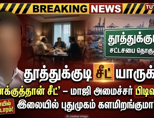 தூத்துக்குடி சீட் யாருக்கு? 'எனக்குத்தான் சீட்’ – மாஜி அமைச்சரின் பிடிவாதம்! இலையில் புதுமுகம்?