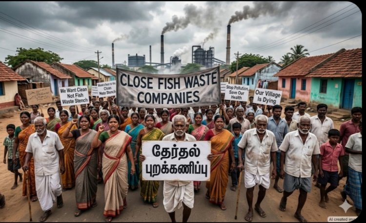 “மூடாவிட்டால் ஓட்டு இல்லை!” – தூத்துக்குடி பொட்டலூரணி மக்கள் 21 கோரிக்கைகளுடன் தேர்தல் புறக்கணிப்பு அறிவிப்பு