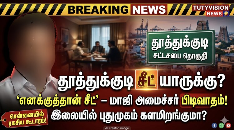 தூத்துக்குடி சீட் யாருக்கு? 'எனக்குத்தான் சீட்’ – மாஜி அமைச்சரின் பிடிவாதம்! இலையில் புதுமுகம்?