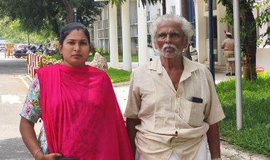 தூத்துக்குடியில் 83 வயது முதியவரின் சொத்தை அபகரிக்க முயற்சி? எஸ்.பி. அலுவலகத்தில் பரபரப்பு புகார்