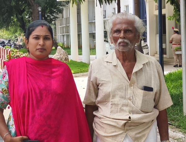 தூத்துக்குடியில் 83 வயது முதியவரின் சொத்தை அபகரிக்க முயற்சி? எஸ்.பி. அலுவலகத்தில் பரபரப்பு புகார்