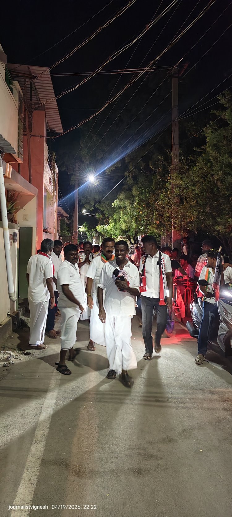 தூத்துக்குடி தேர்தல் களத்தில் பெரும் சர்ச்சை… “நள்ளிரவு பிரச்சாரம்” விவகாரம் – அதிமுக வேட்பாளர் மீது விதிமுறை மீறல் குற்றச்சாட்டு! அதிகாரிகள் எங்கே?