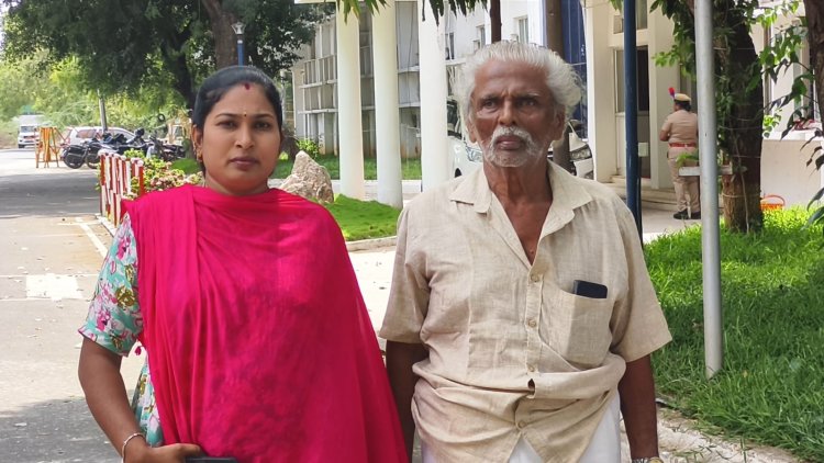 தூத்துக்குடியில் 83 வயது முதியவரின் சொத்தை அபகரிக்க முயற்சி? எஸ்.பி. அலுவலகத்தில் பரபரப்பு புகார்