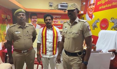 ஸ்ரீவைகுண்டம் தவெக எம்.எல்.ஏ. சரவணனுக்கு துப்பாக்கி ஏந்திய போலீஸ் பாதுகாப்பு: அரசியல் பரபரப்புக்கு மத்தியில் நடவடிக்கை