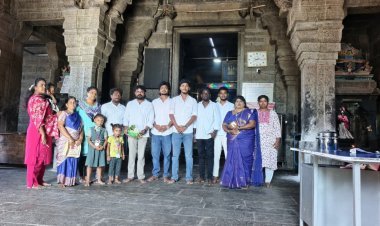 தூத்துக்குடியில் தமிழக வெற்றிக் கழக நிர்வாகிகள் சார்பில் அமைச்சர் பி. மதன் ராஜா பிறந்தநாள் விழா!