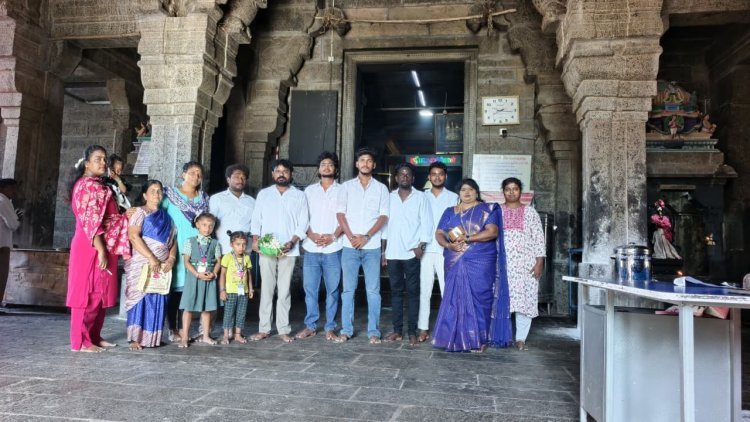 தூத்துக்குடியில் தமிழக வெற்றிக் கழக நிர்வாகிகள் சார்பில் அமைச்சர் பி. மதன் ராஜா பிறந்தநாள் விழா!