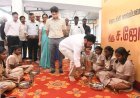 தூத்துக்குடியில் 57,259 மாணவர்களுக்கு இனி காலை உணவு! 1,378 பள்ளிகளில் காமராஜர் காலை உணவு திட்டம் விரிவாக்கம்: அமைச்சர் ஸ்ரீநாத் துவங்கி வைத்தார்!
